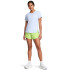 UA Fly By 3'' Shorts-RED GRN-304