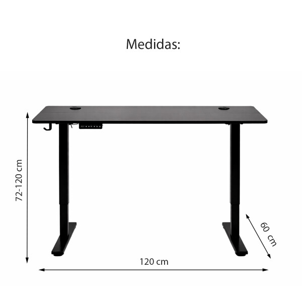 Escritorio Eléctrico 60 X 120 Altura Regulable ESCRITORIO ELECTRICO 60X120 MARR P4824V3