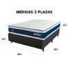 Sommier Somier Colchón 2 Plaza 30 Cm 150 Kg Reversible Ltc Sommier Somier Colchón 2 Plaza 30 Cm 150 Kg Reversible Ltc