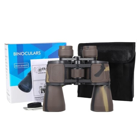 Binoculares camuflados gran angular 8X40 Marrón