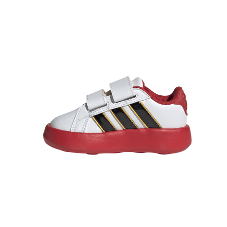 Championes adidas x Disney Mickey Mouse Grand Court de niño White & Red