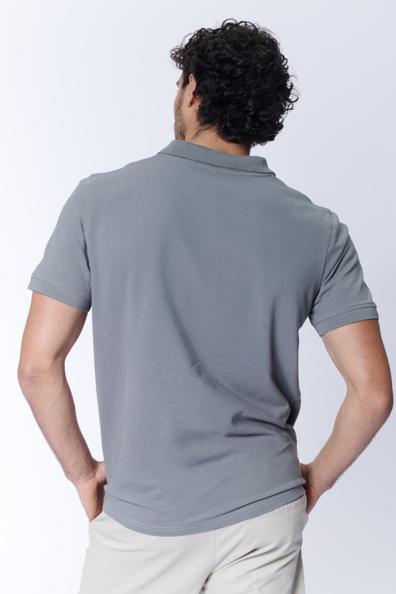 Remera polo piqué Verde