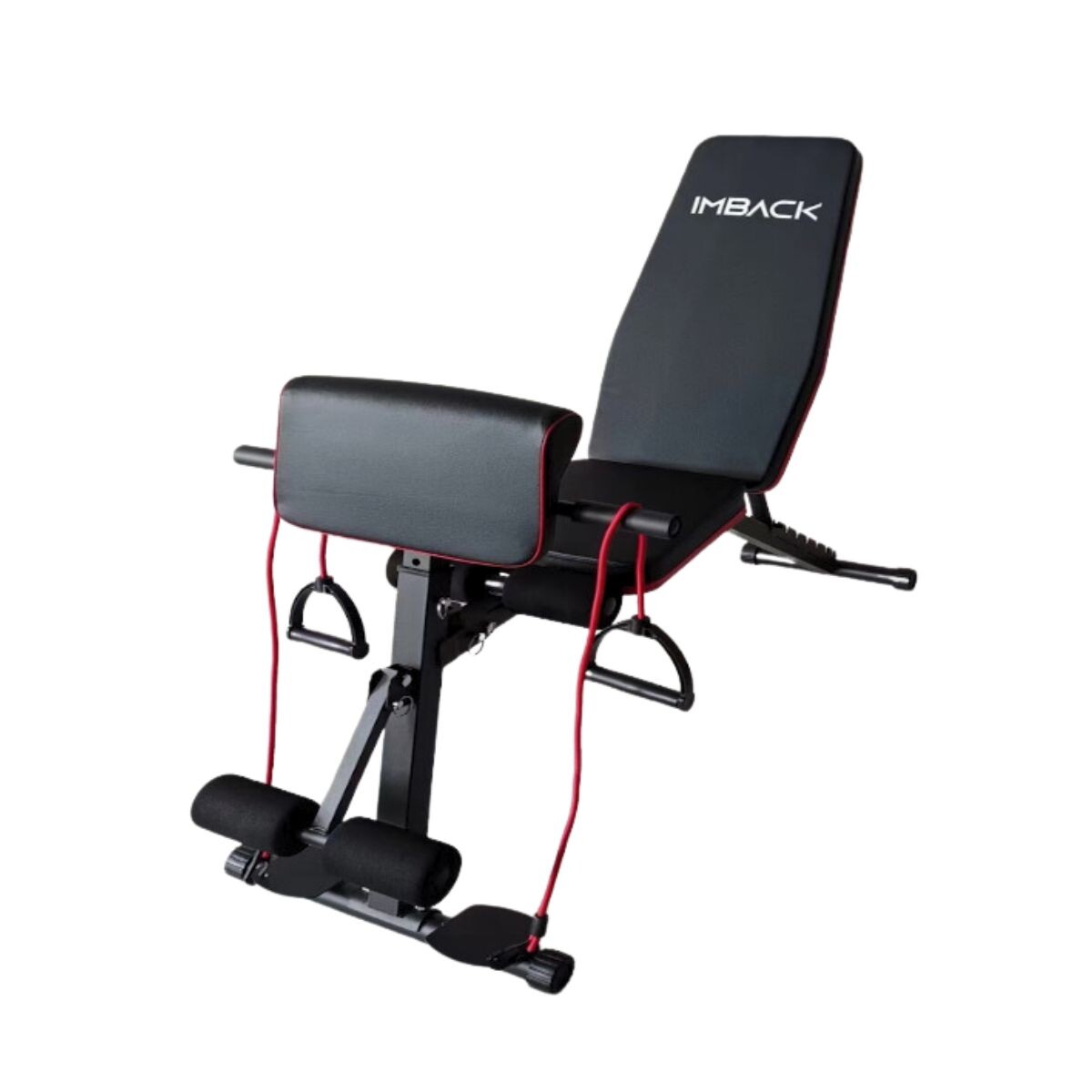 Banco Musculacion Inclinado Multifuncion Abdominal Pierna Scott Regulable Gimnasio 6 Posiciones Acero Imback 
