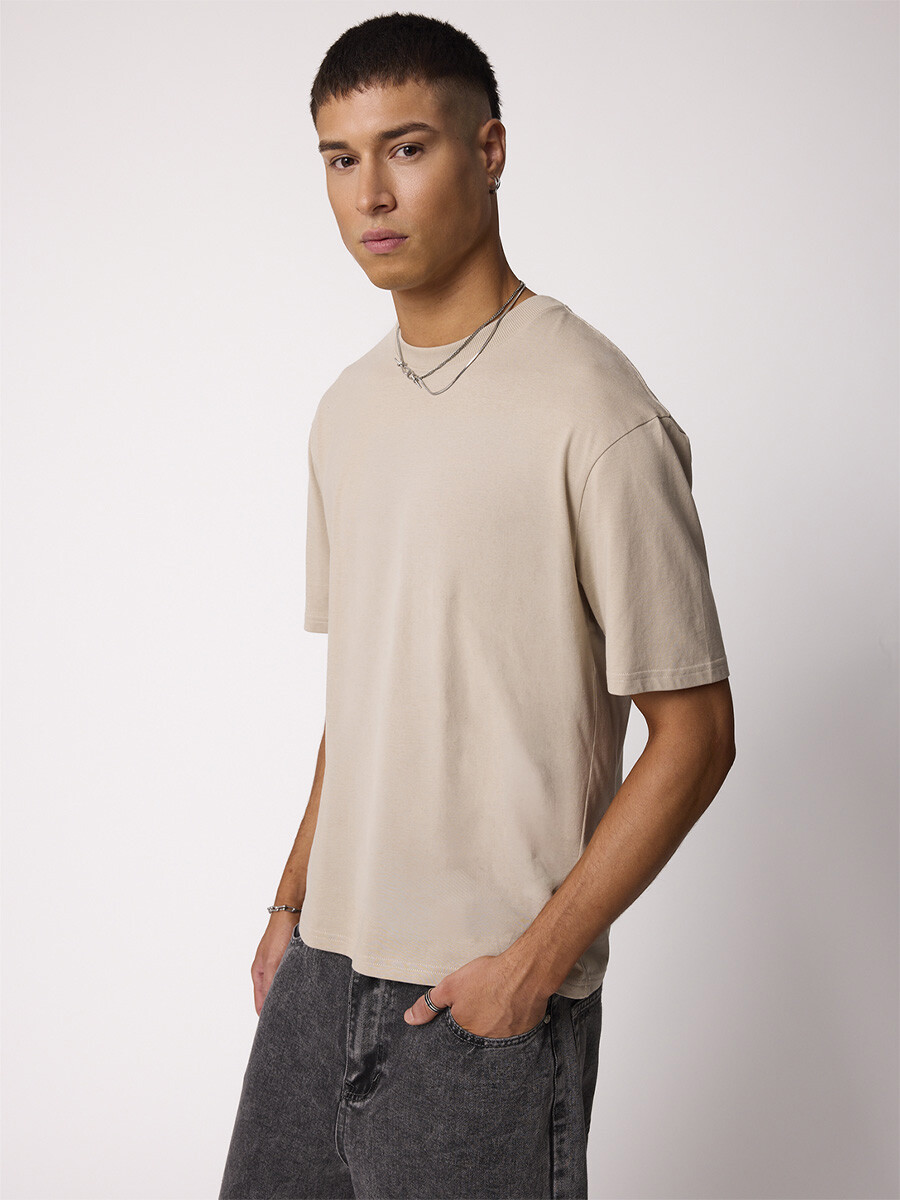 T-SHIRT LAMBREW26 DIXIE Gris Piedra