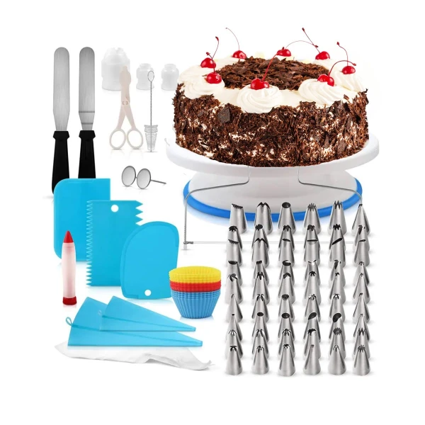 Kit De Repostería Pastelería Decoración de Tortas 106 Piezas Kit De Repostería Pastelería Decoración de Tortas 106 Piezas