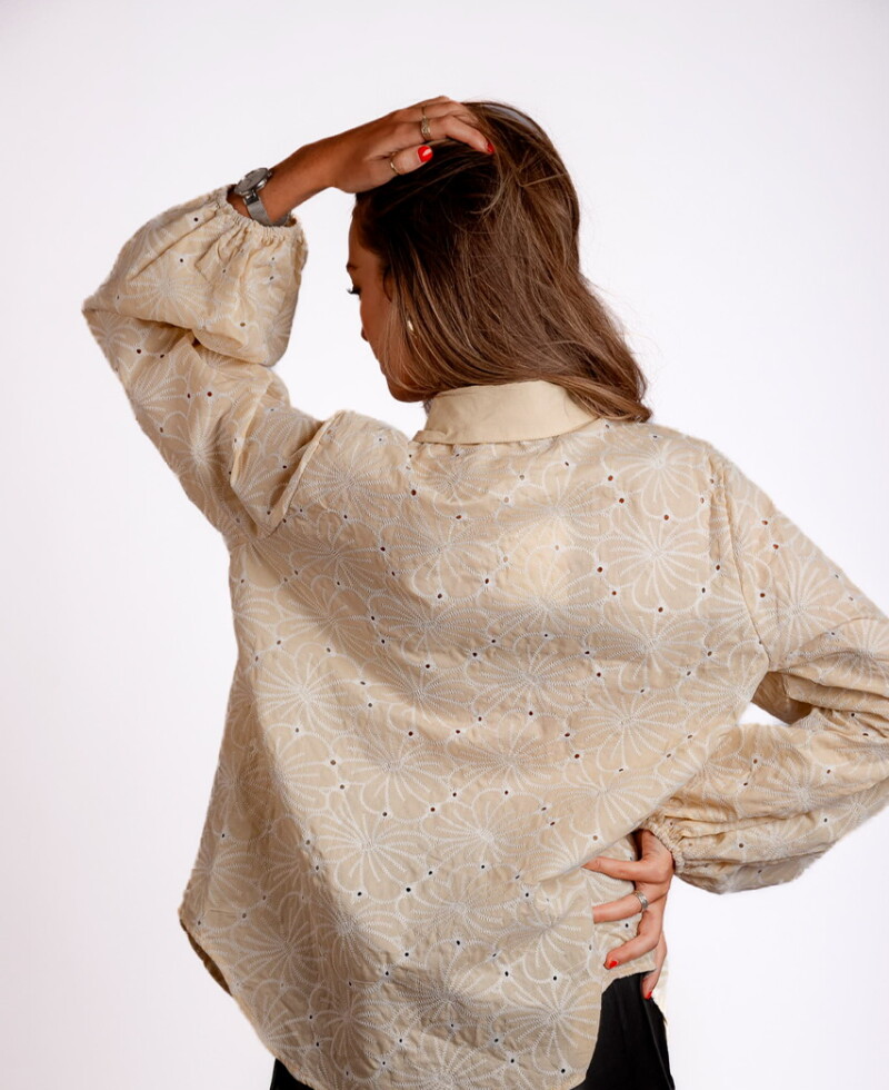 Camisa Francia beige
