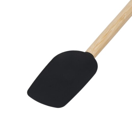 Cuchara Espátula Bambú Negra 30 cm KitchenAid Cuchara Espátula Bambú Negra 30 cm KitchenAid