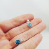 Pendientes Plata 925, Ojo Turco Pendientes Plata 925, Ojo Turco