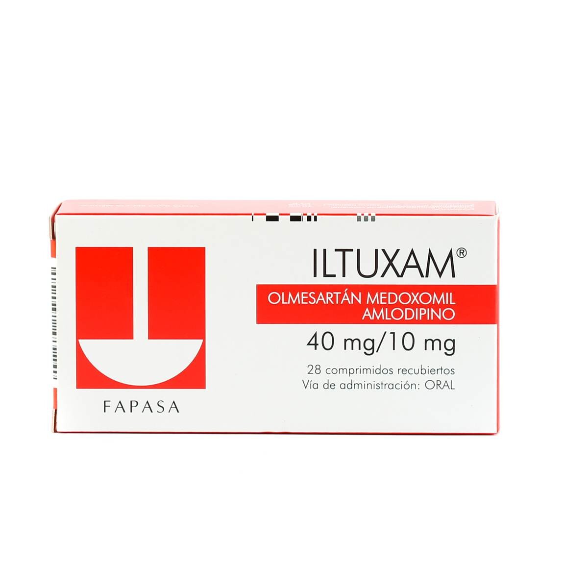 ILTUXAM 40 MG./ 10 MG. CJ X 28 COMP. REC 