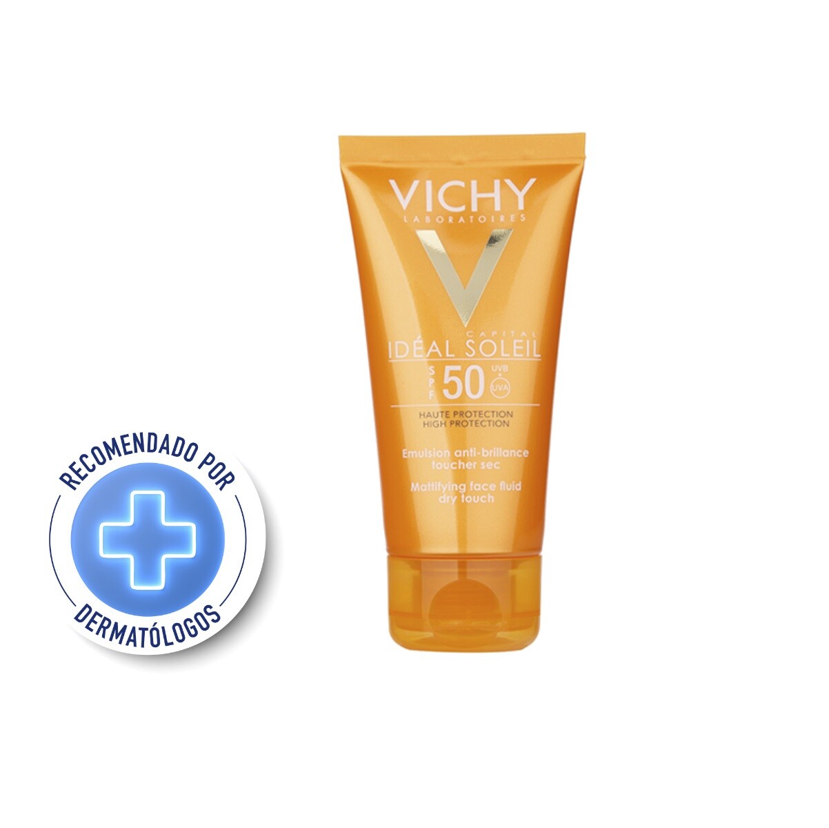 Protector Solar Vichy Toque Seco Spf 50. 50 Ml. 