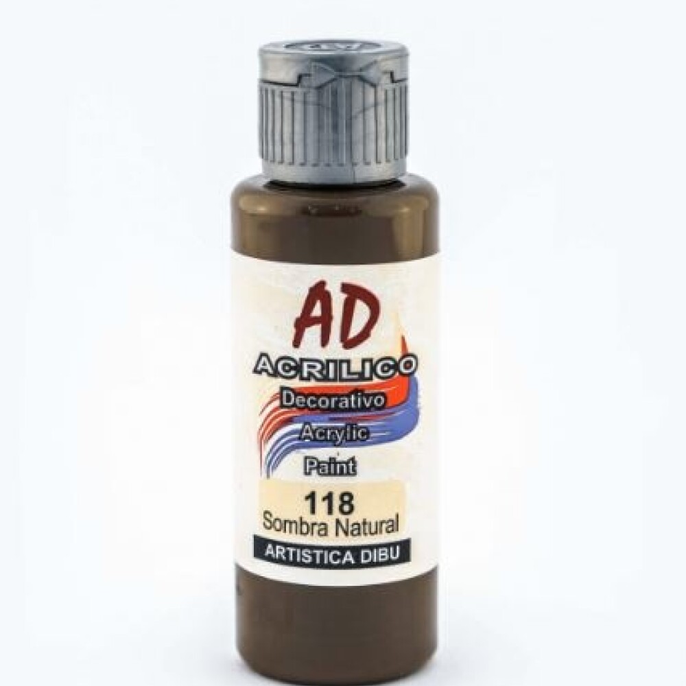 Acrílico Decorativo Ad 60 Ml Sombra Natural #Acrílico Decorativo Ad 60 Ml Sombra Natural