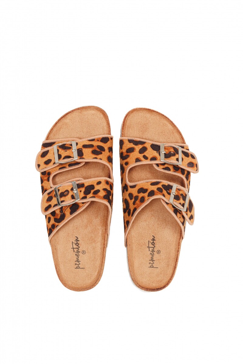 Sandalia Pam - Leopardo 