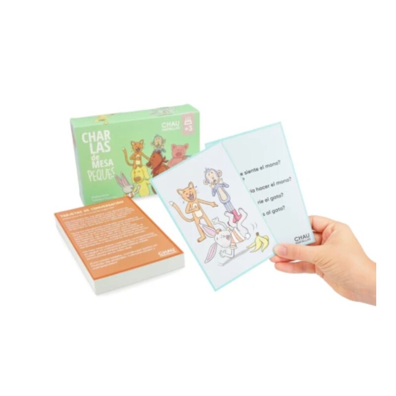 Charlas de mesa para peques +3 Charlas de mesa para peques +3