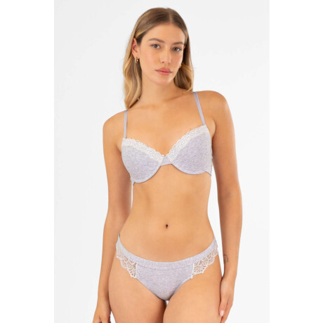 Colaless clematis Gris melange