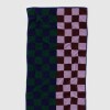 Toallón De Baño 100% algodón orgánico 152x76 Cm Jewel Checks