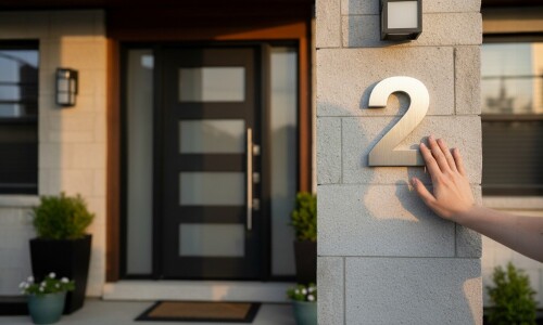 Número para puerta 2 987.21.120 Número Para Puerta 2 987.21.120