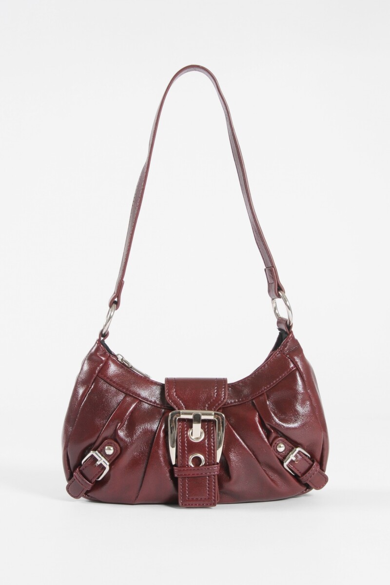 Cartera de hombro hebilla bordo