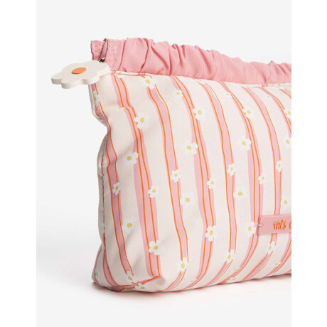 Porta Cosméticos Estampado Flores