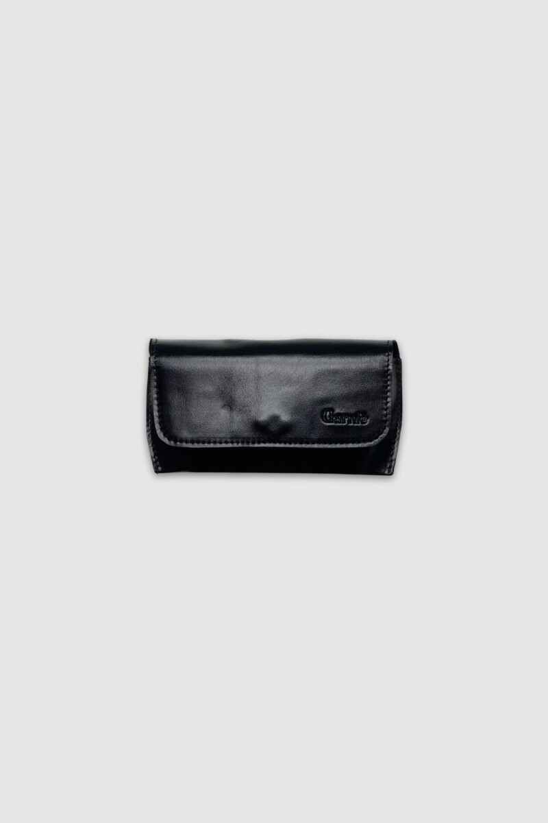 Portalentes con broche - Negro 