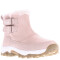 Bota de Niños Mini Miss Carol HOLY con doble velcro en lateral y peluche adentro Rosado