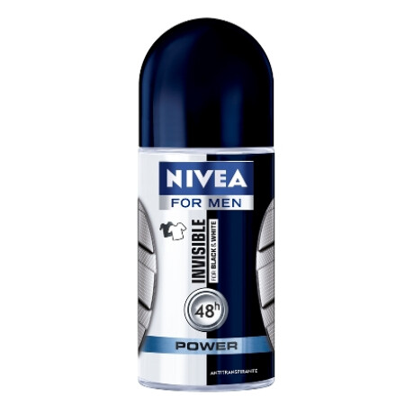 DESODORANTE ROLL ON NIVEA 50 ML MEN INVISIBLE POWER DESODORANTE ROLL ON NIVEA 50 ML MEN INVISIBLE POWER