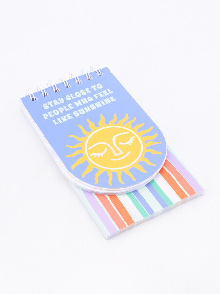 LIBRETA DE NOTAS AZUL