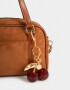 Llavero Glitter Llavero Y Charm Cereza Glitter - Rojo Burdeaux