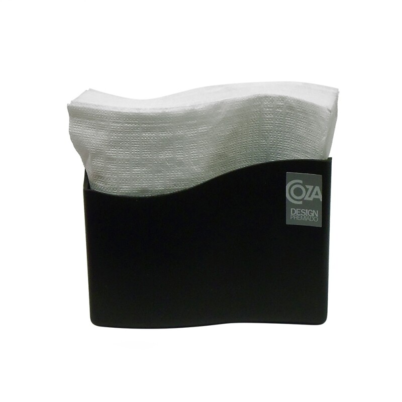 Servilletero Coza Negro 13,4 x 5 x 9,5 cm SERVILLETERO 13.4X5X9.5CM COZA NEGRO