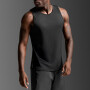 Bividi Running Aero Mesh Tank Hombre Black/silver Reflective