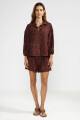 FLO SHORTS Marron
