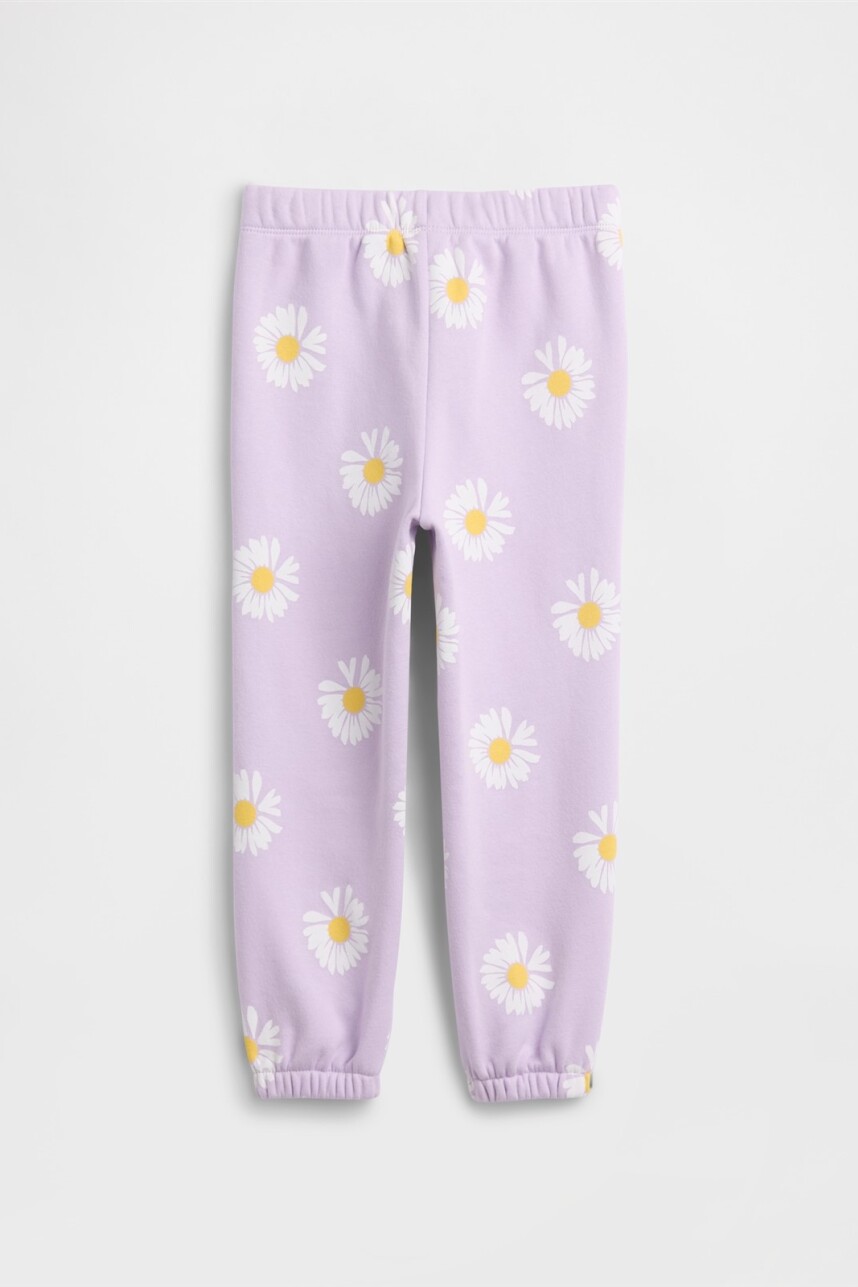 Pantalón Deportivo Logo Gap Toddler Niña Nostalgic Lavender