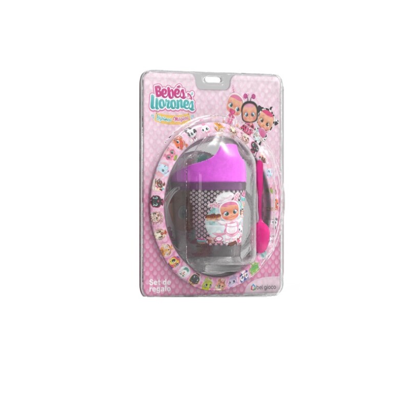 Set de Bowl + Vaso Toma Solito-Cry Babies BLISTER BOWL + VASO TOMA SOLITO CRY BABIES