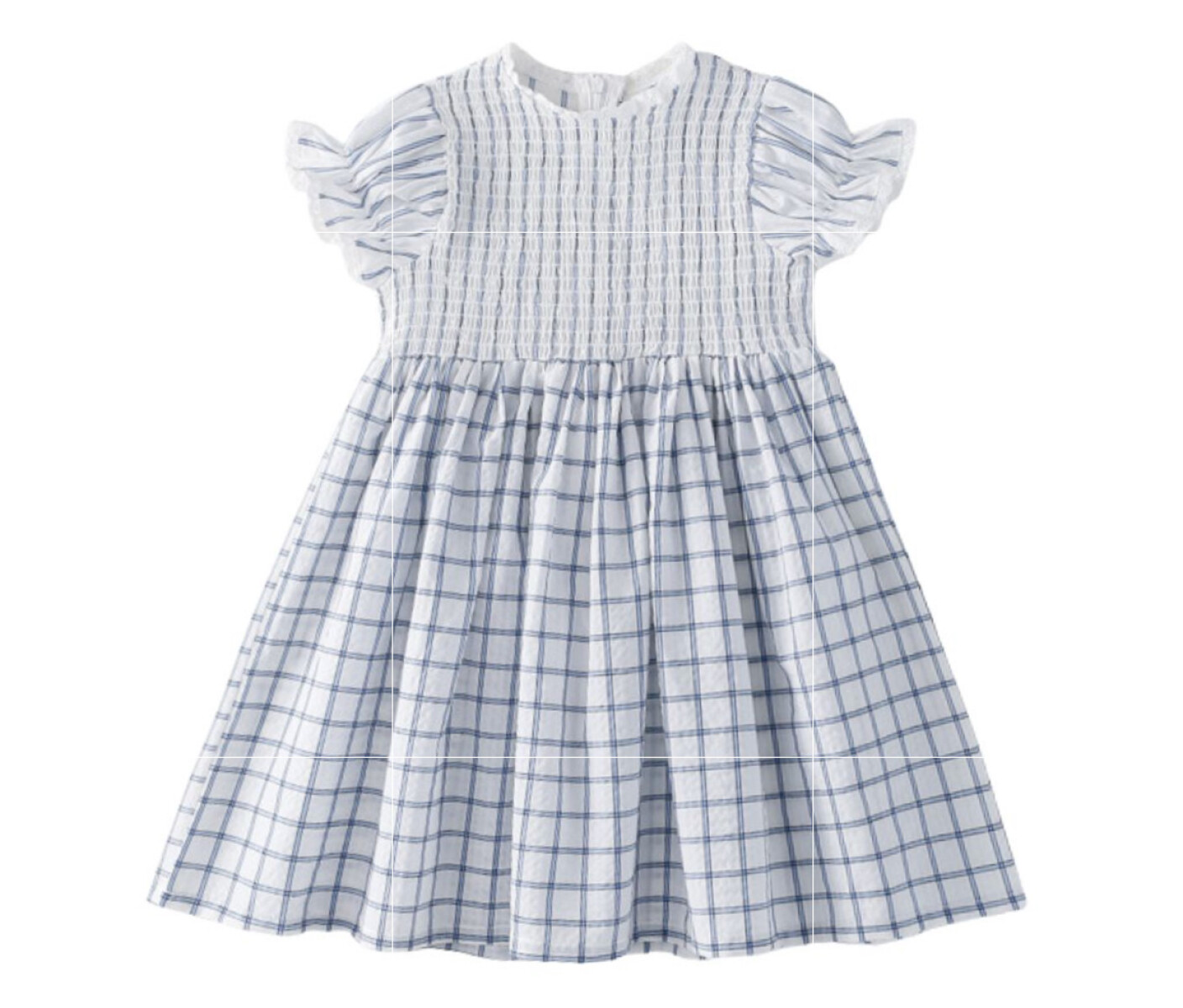 Vestido celeste pastel 