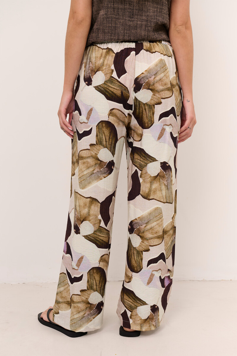 PANTALON PETALOS BEIGE