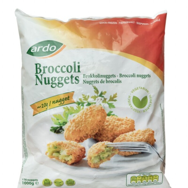Nuggets de brócoli Ardo - 1 kg - sm Nuggets de brócoli Ardo - 1 kg - sm