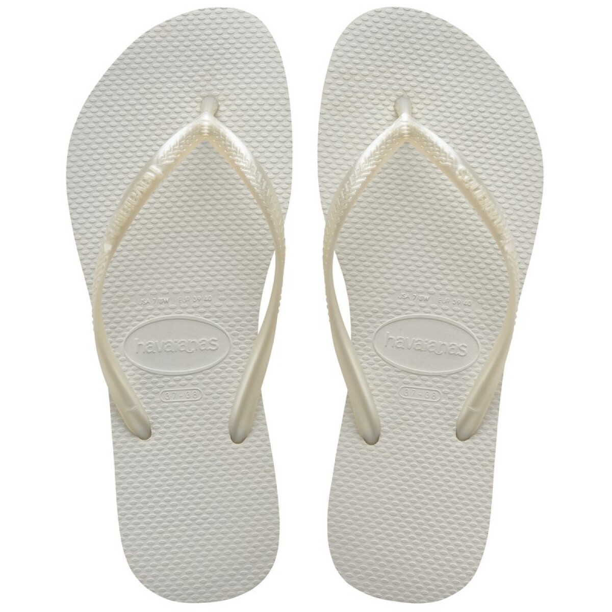 Ojotas Havaianas Slim - Blanco 