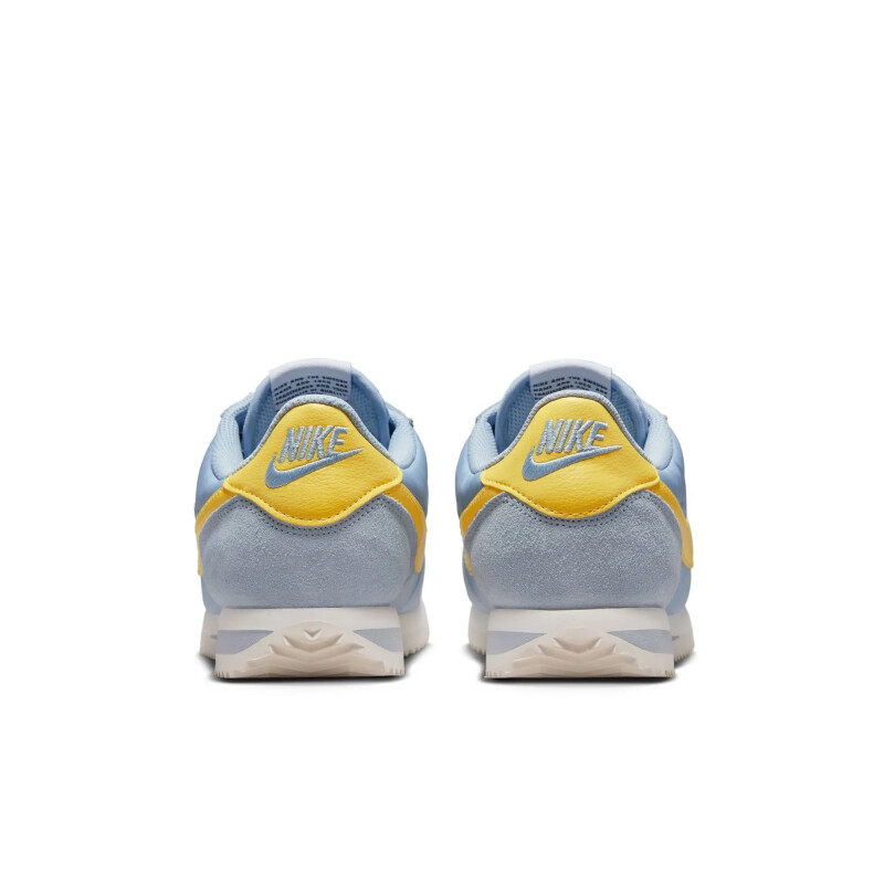 Championes Nike CORTEZ de Mujer - DZ2795-404 Celeste-amarillo