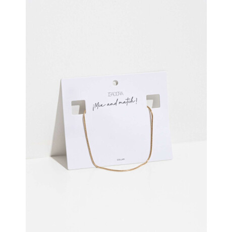 Collar Mix And Match Dorado