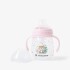 Vaso KIKKABOO 6m+ boquilla silicona rosa