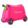 Carrito Valija Infantil Buggy Andador Con Correa Rosado