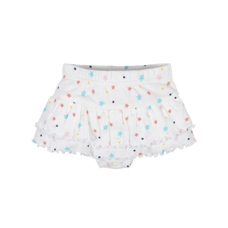 Set Body, pollera-short, remera y calza Unicornio