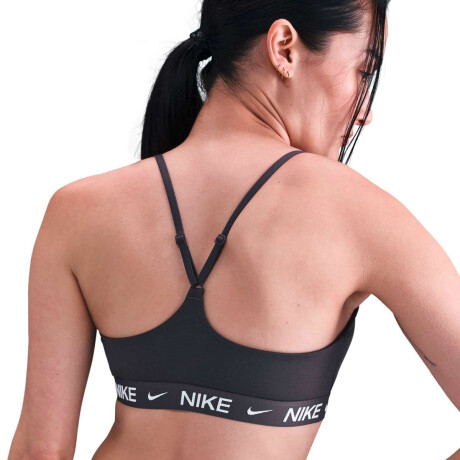 Top Nike Indy Light Support de Mujer Gris