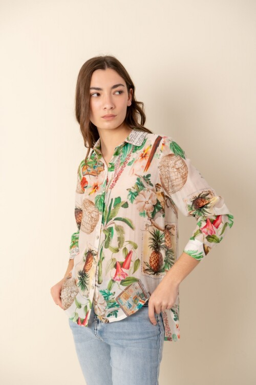 Camisa Julliet Beige
