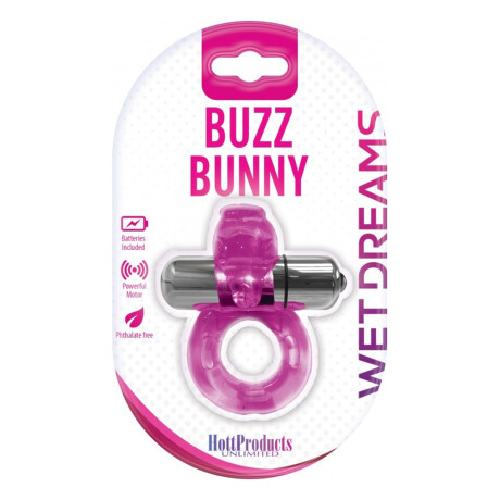 Anillo Vibrador Buzz Bunny Wet Dreams Rosa