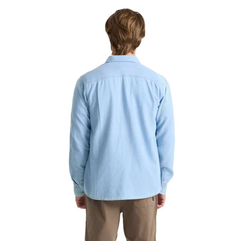 Camisa Roark Scholar - Celeste Camisa Roark Scholar - Celeste