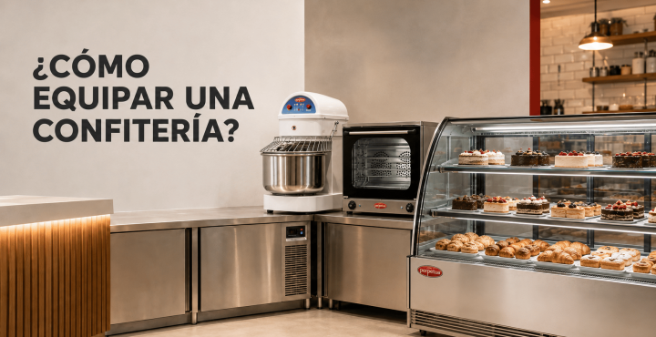 Cómo equipar una confitería: equipos indispensables