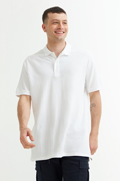 Remera Polo BLANCO