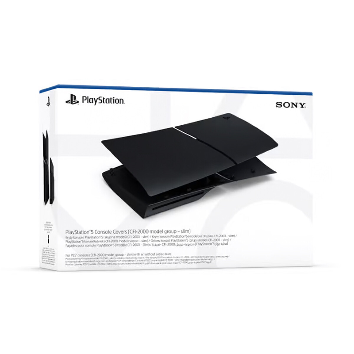 Playstation 5 Slim Covers (Standar) • Midnight Black (Caja Abierta) 