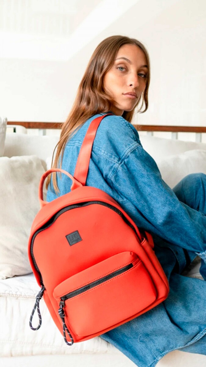 MOCHILA PETRA - TERRACOTA 