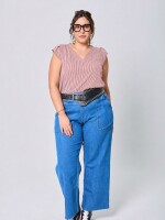 Blusa Beti Rayas roja
